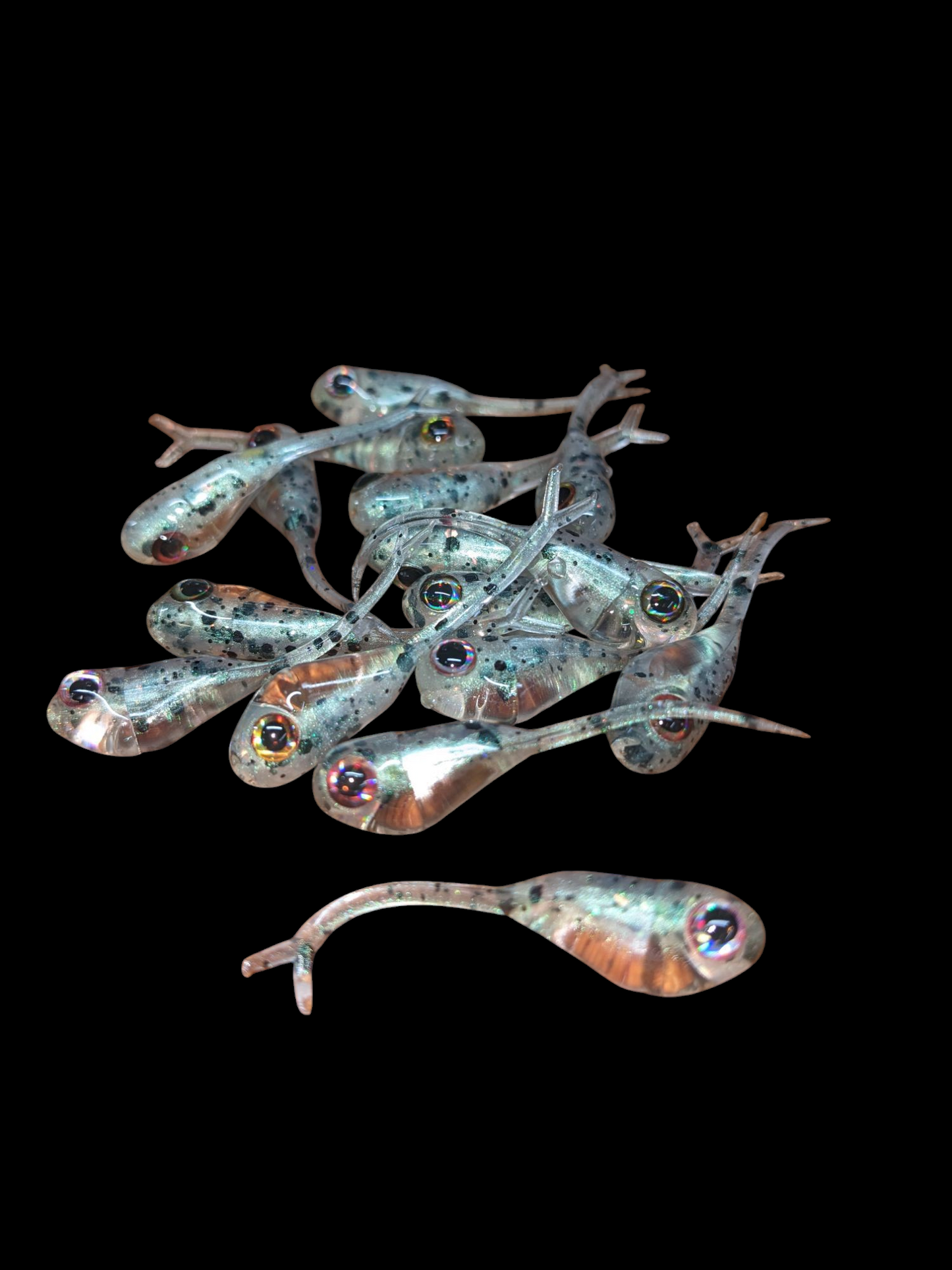 NEW! Split Tail Shad "Optic Minnow" 1.5" and 2" options