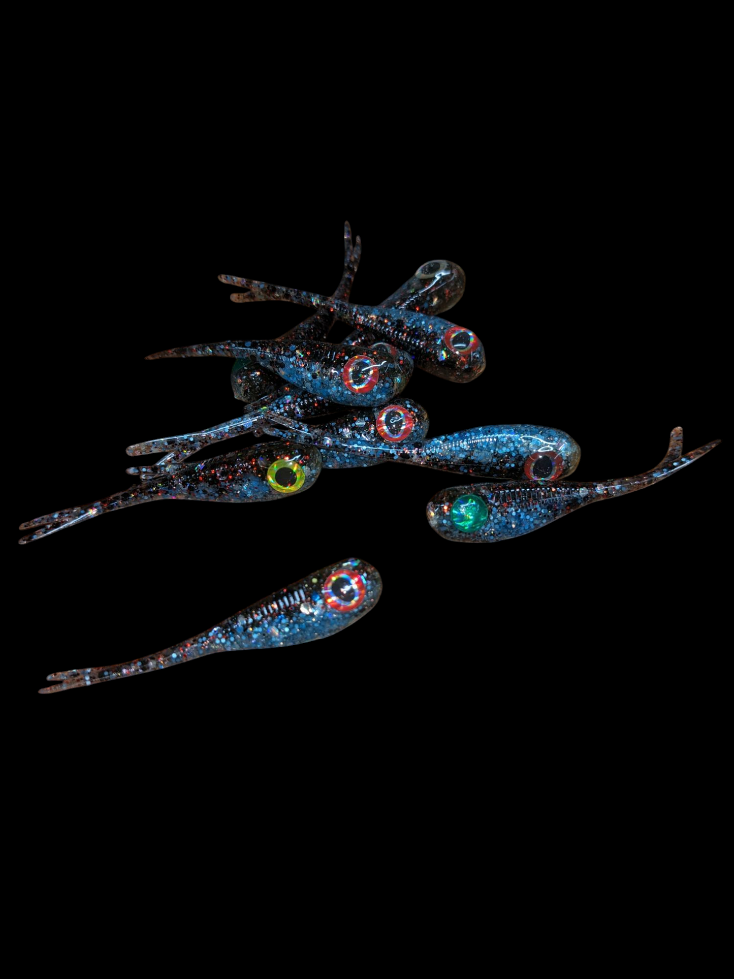 NEW! Split Tail Shad "Optic Minnow" 1.5" and 2" options