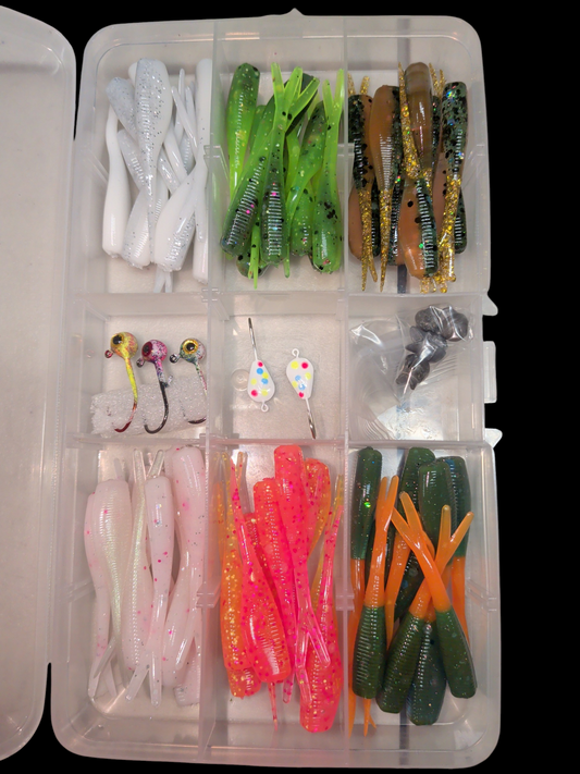 2" FC Split Tail Shad Kit