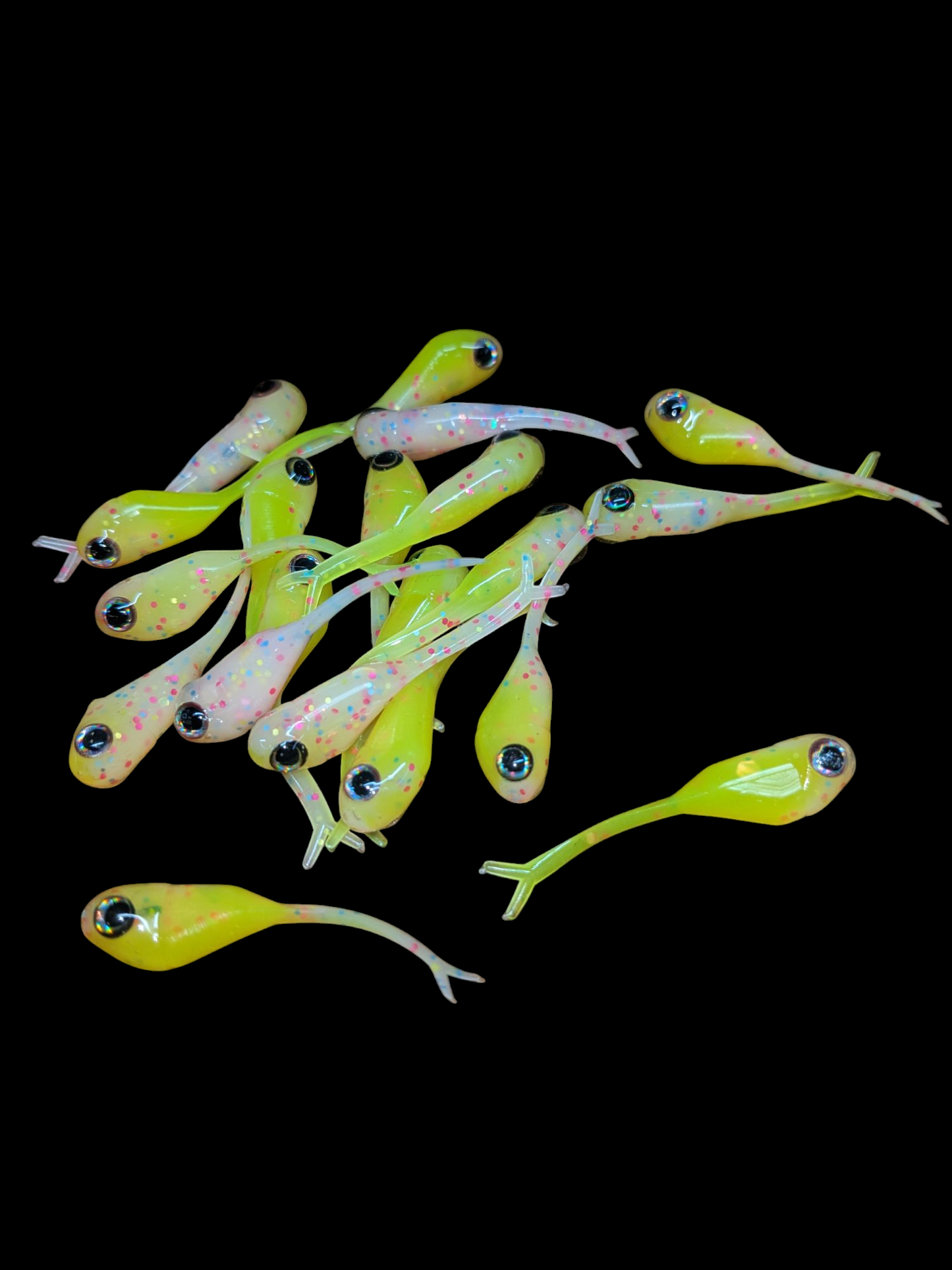 NEW! Split Tail Shad "Optic Minnow" 1.5" and 2" options