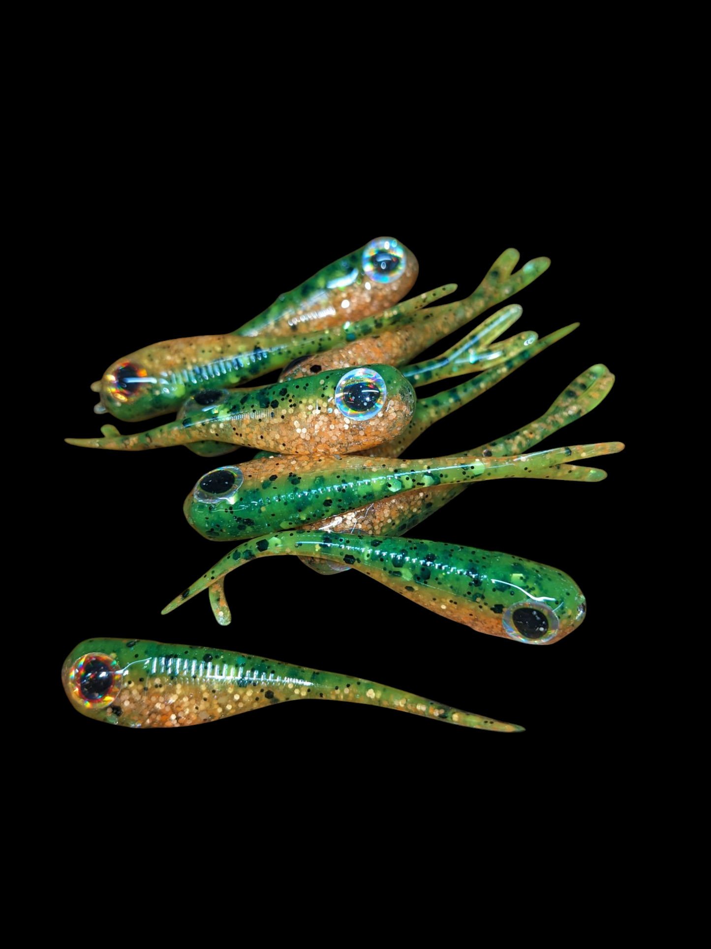 NEW! Split Tail Shad "Optic Minnow" 1.5" and 2" options