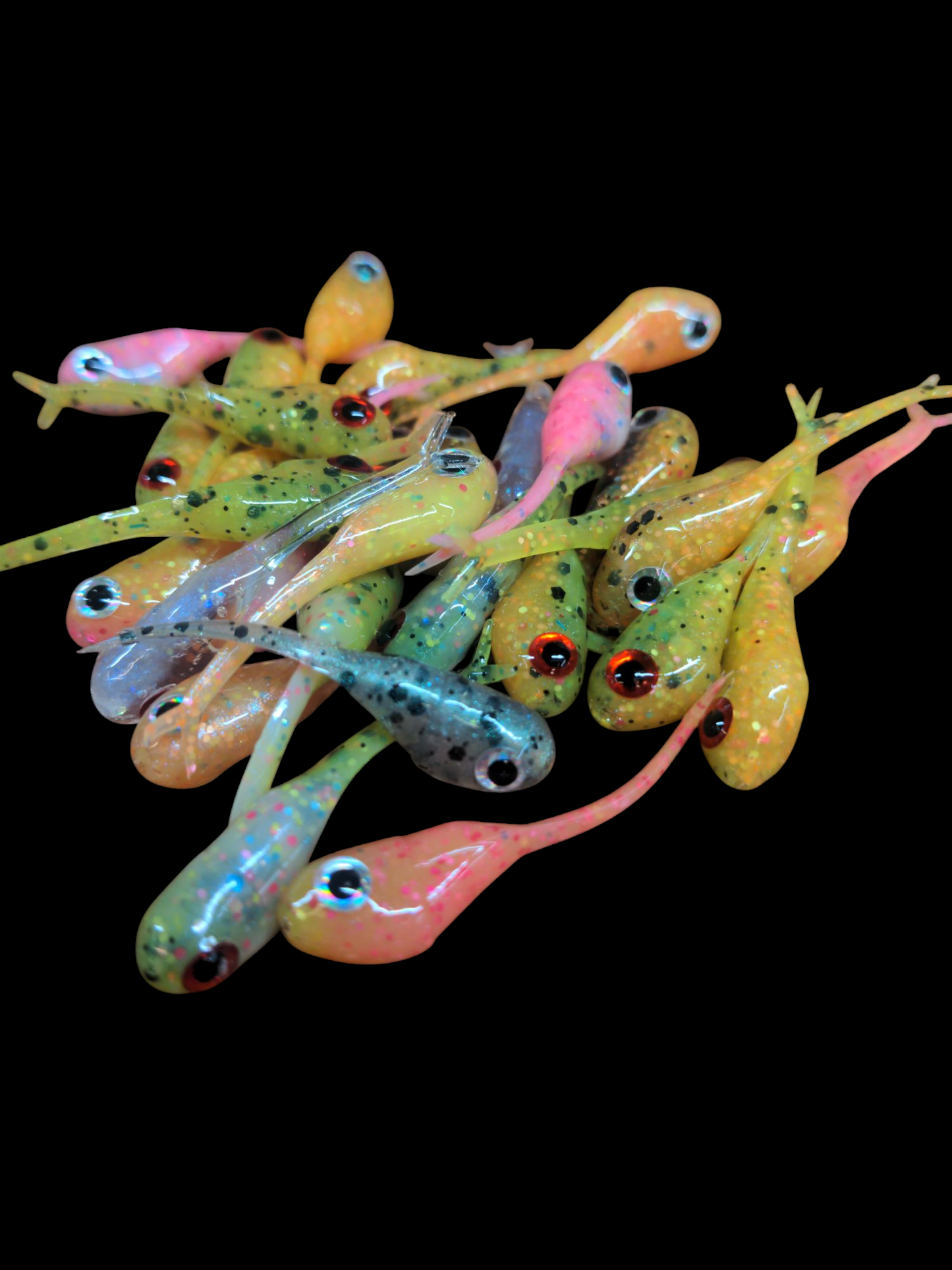 1.5" FC Split Tail Shad "Optic Minnow".