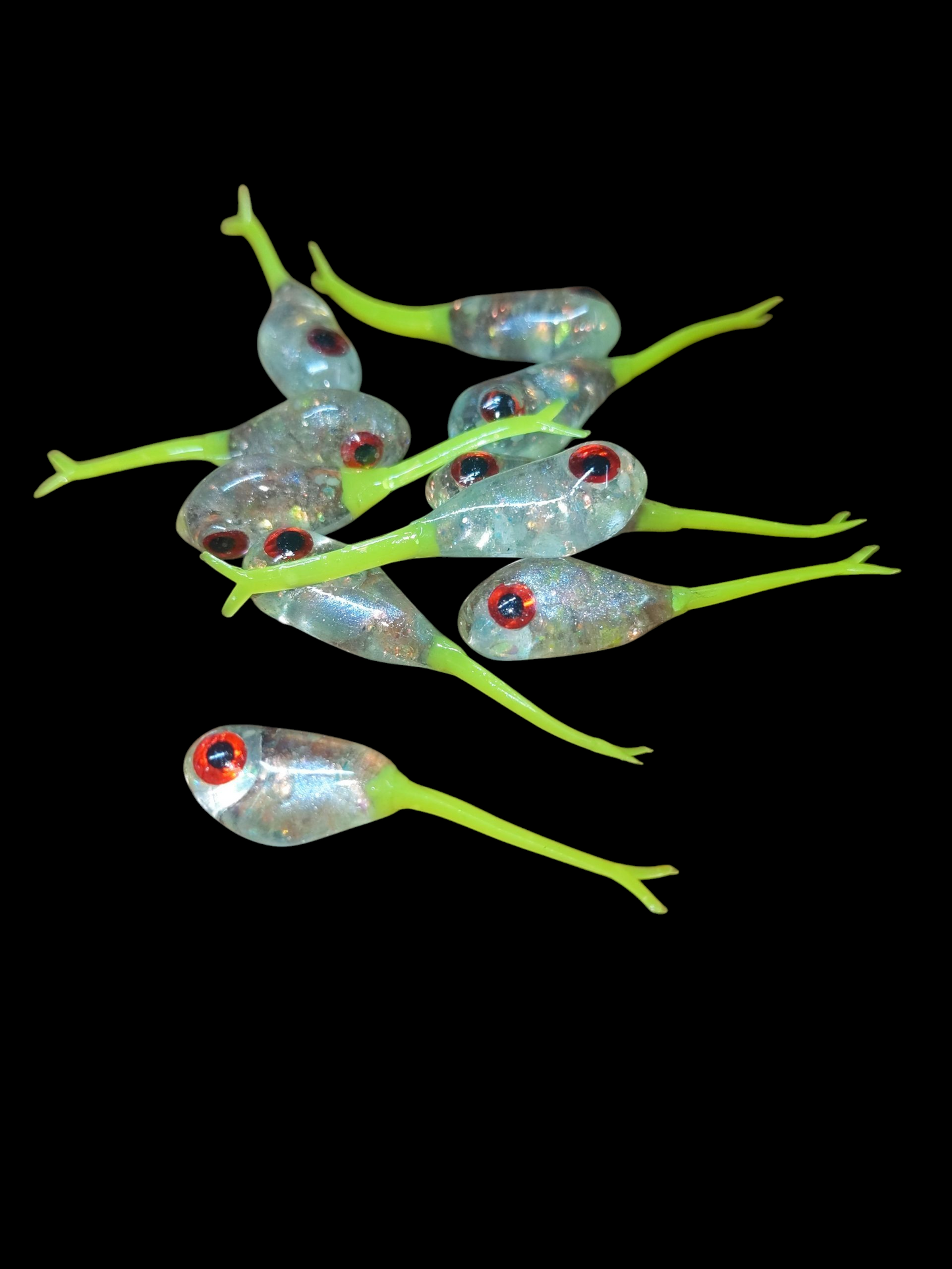 1.5" FC Split Tail Shad Halo Series
