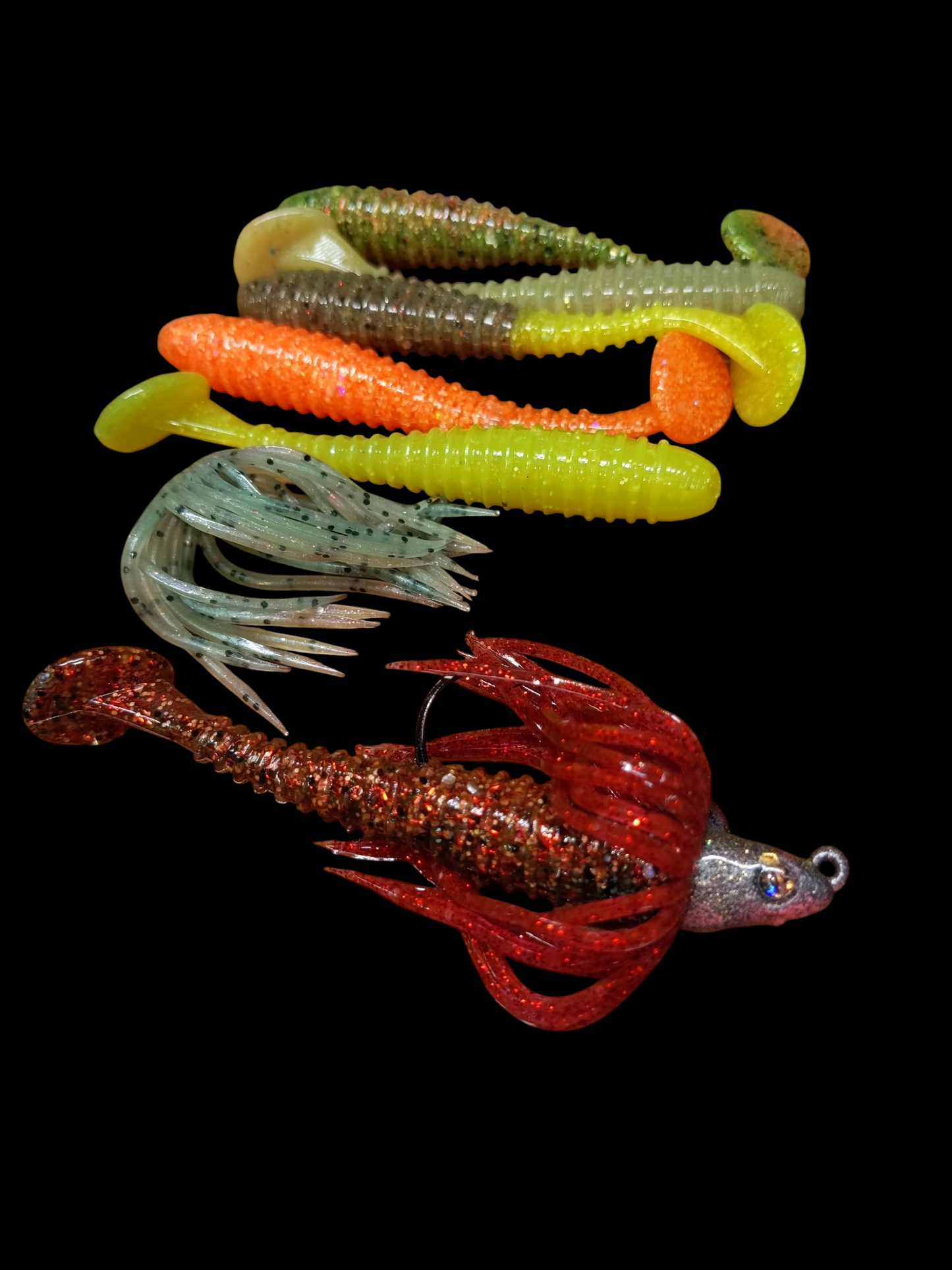 4" FC Swimmer Swim Jig Pack