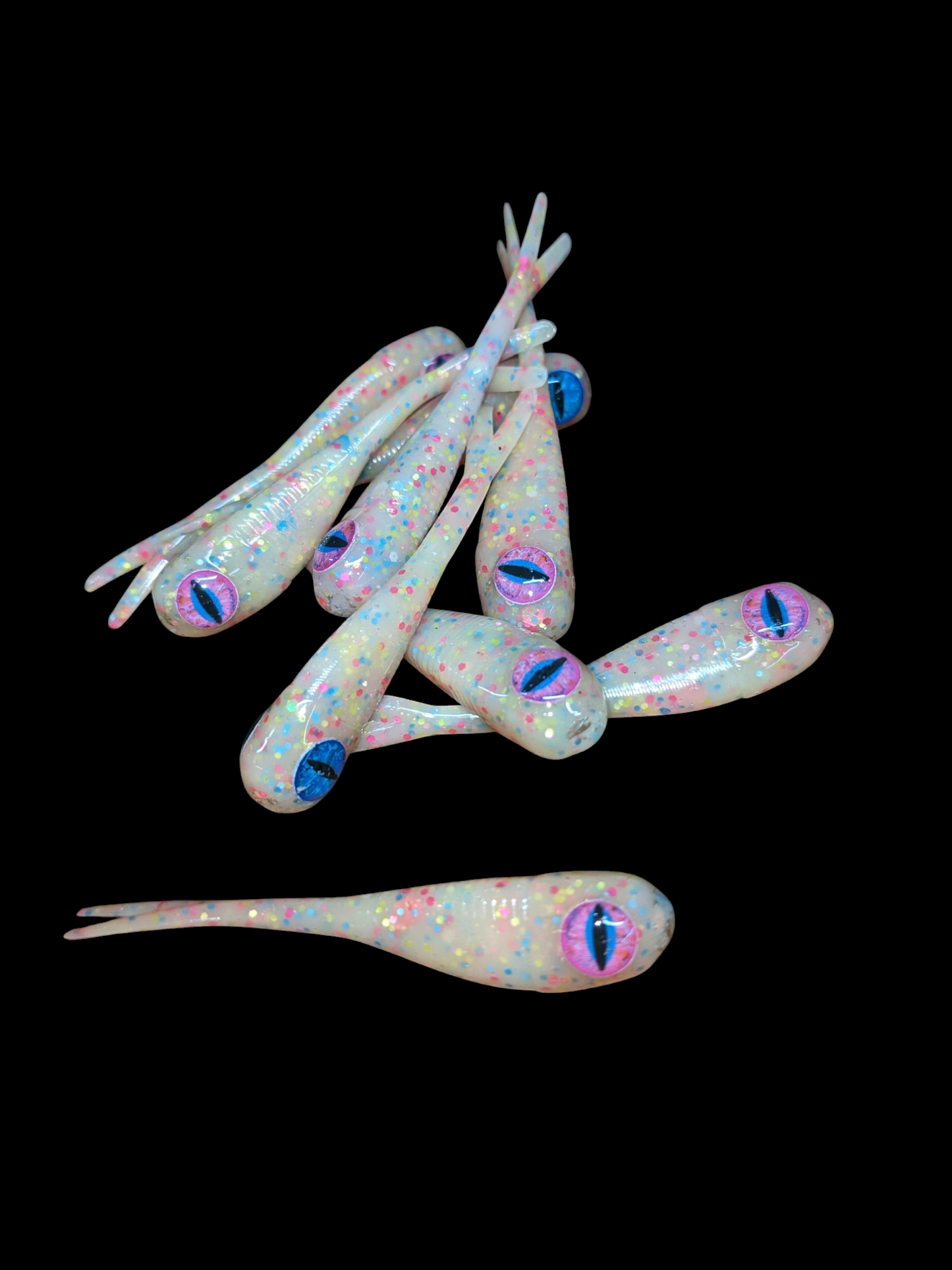 NEW! Split Tail Shad "Optic Minnow" 1.5" and 2" options