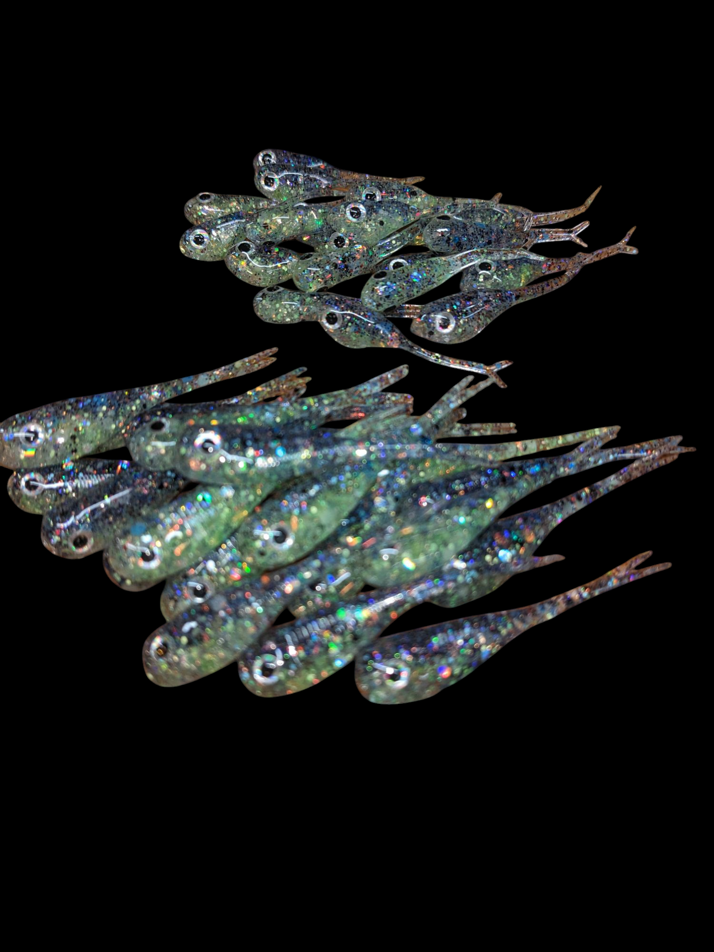 NEW! Split Tail Shad "Optic Minnow" 1.5" and 2" options