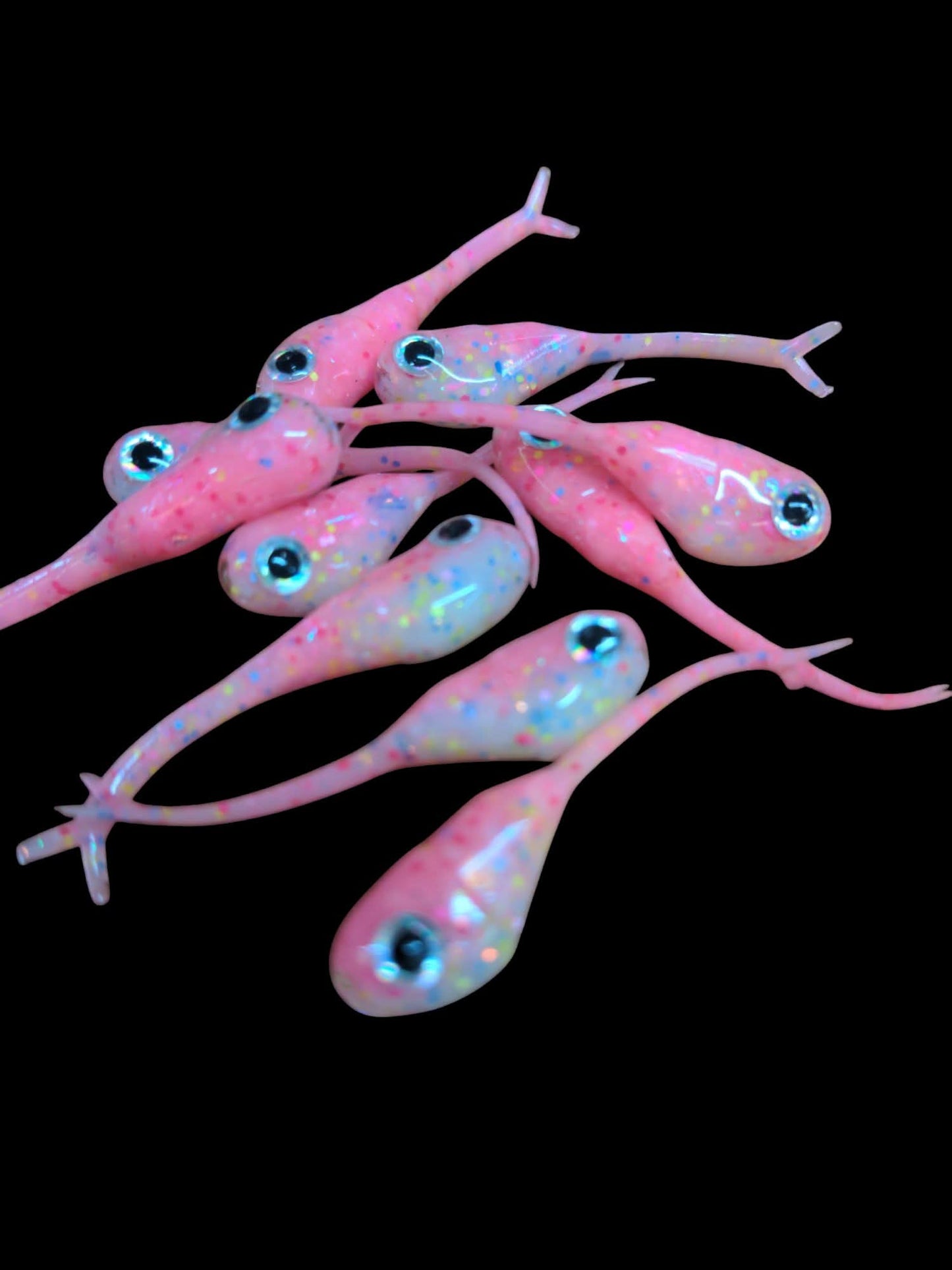 NEW! Split Tail Shad "Optic Minnow" 1.5" and 2" options