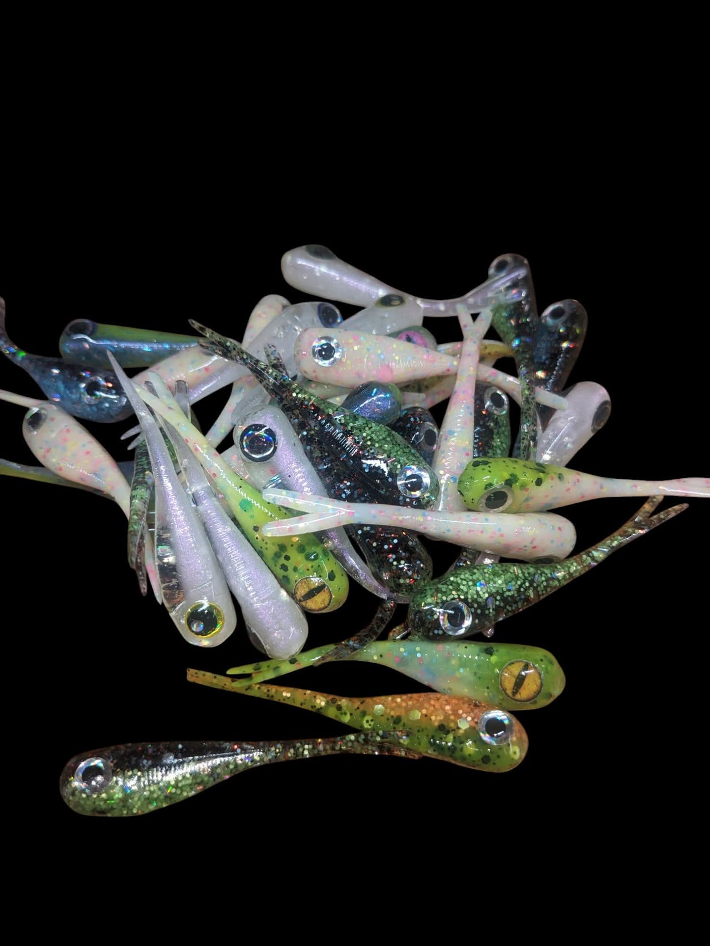 NEW! Split Tail Shad "Optic Minnow" 1.5" and 2" options