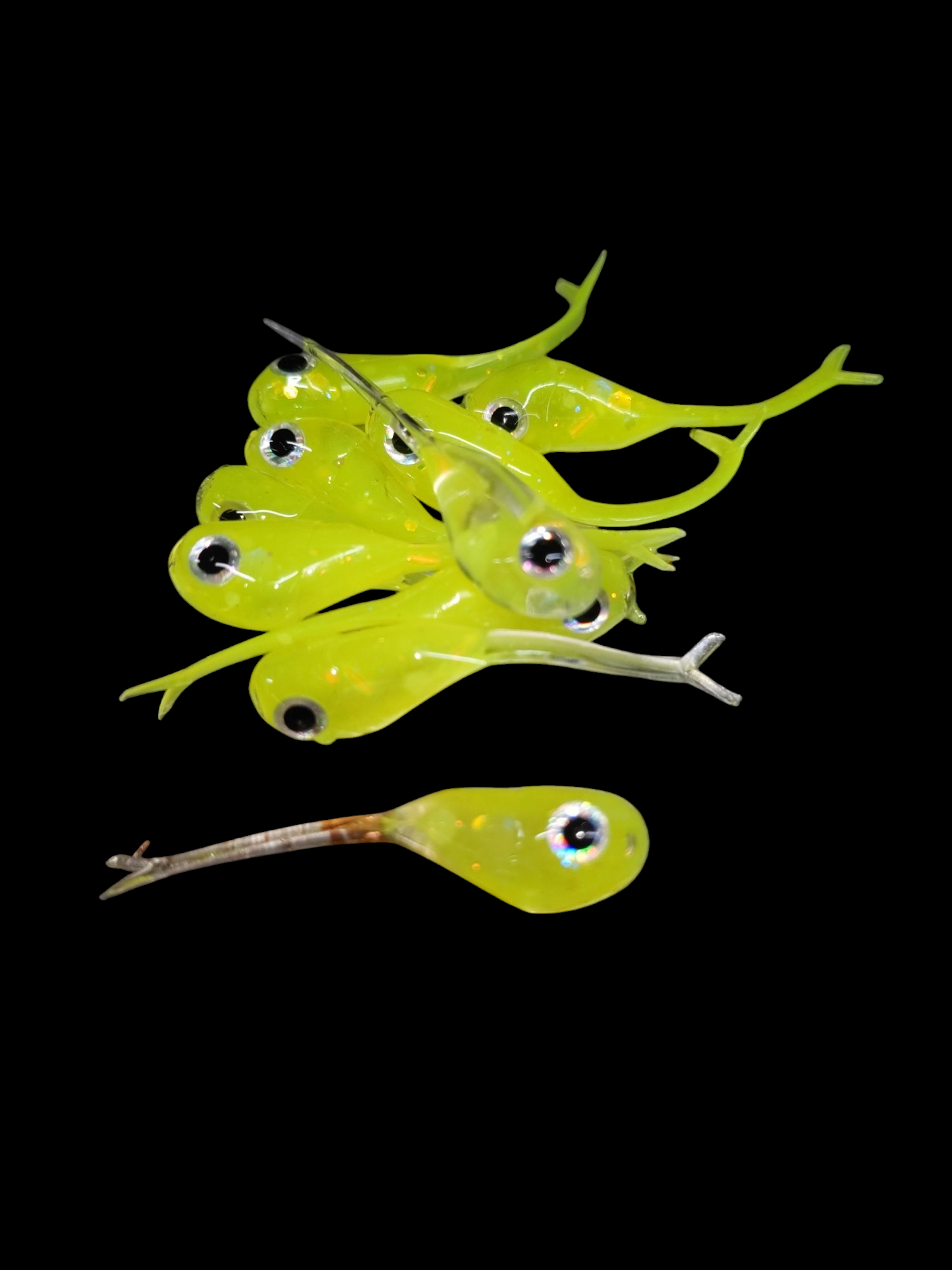 1.5" FC Split Tail Shad "Optic Minnow".