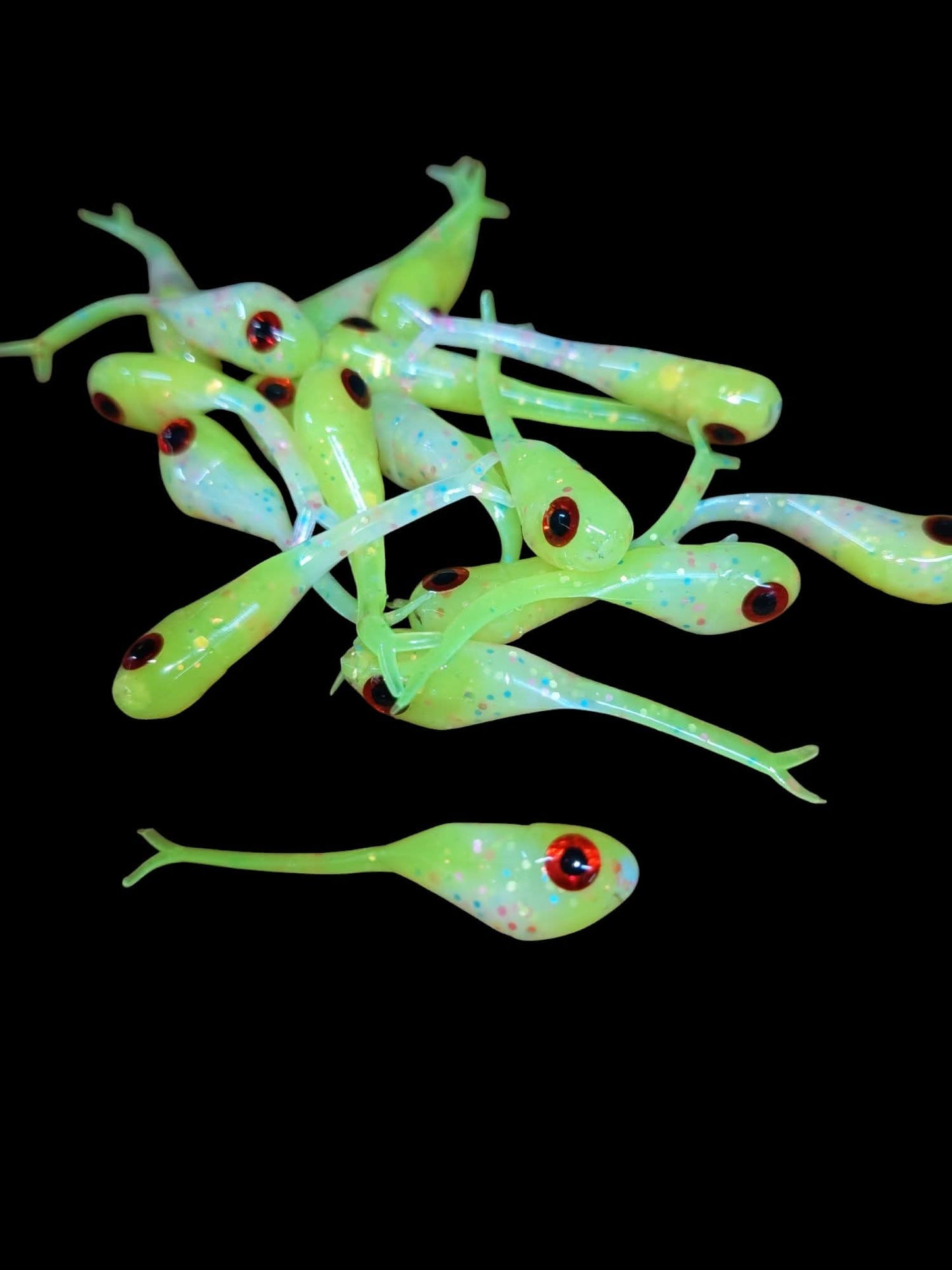 NEW! Split Tail Shad "Optic Minnow" 1.5" and 2" options