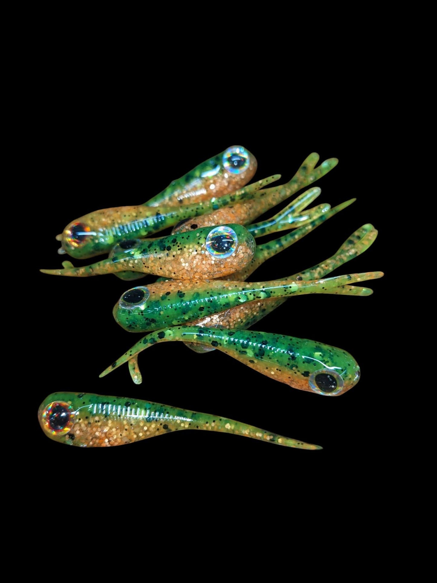 NEW! Split Tail Shad "Optic Minnow" 1.5" and 2" options