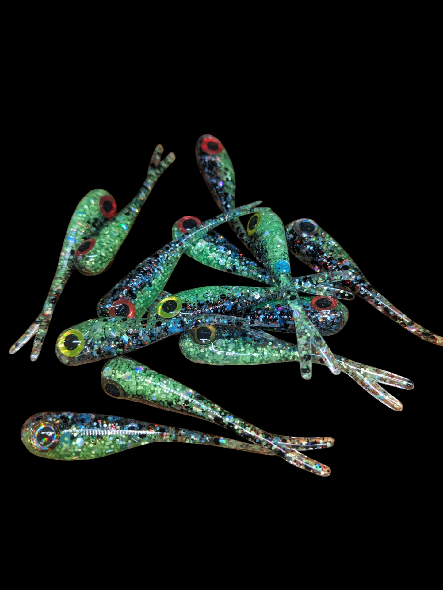 NEW! Split Tail Shad "Optic Minnow" 1.5" and 2" options