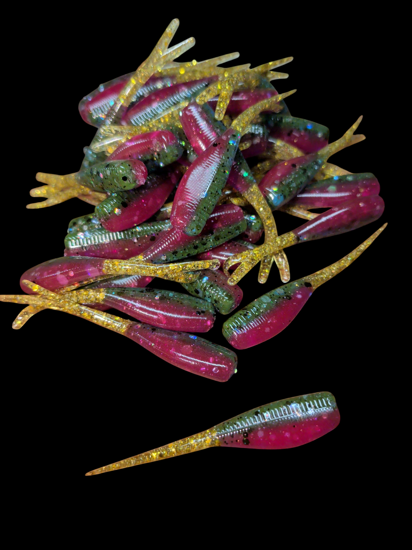 2" FC Split Tail Shad