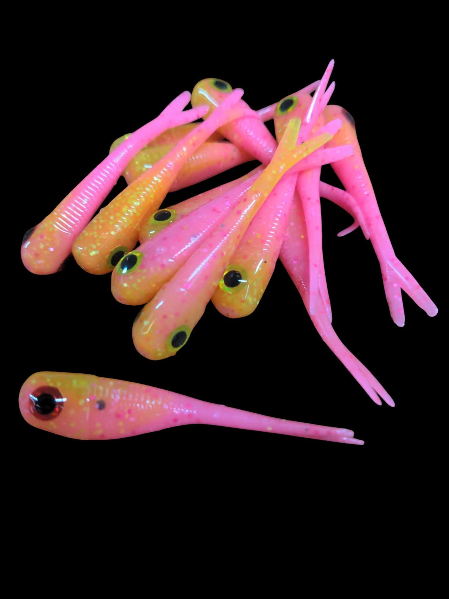 NEW! Split Tail Shad "Optic Minnow" 1.5" and 2" options