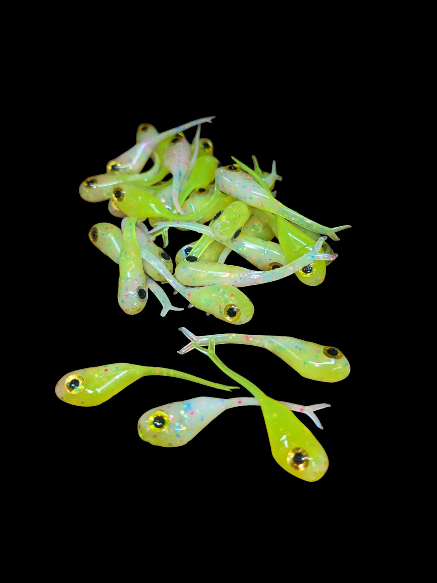 NEW! Split Tail Shad "Optic Minnow" 1.5" and 2" options