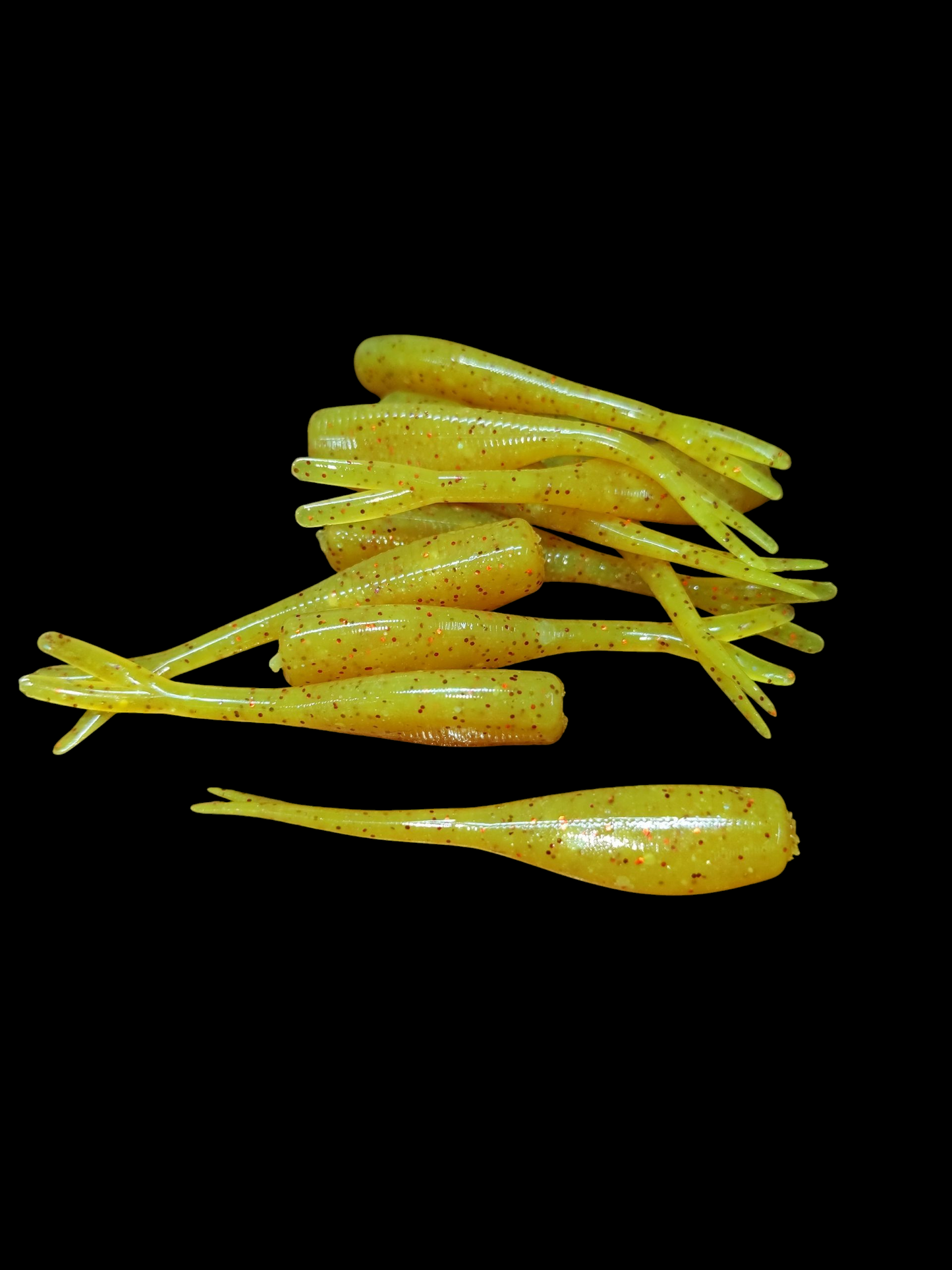 2" FC Split Tail Shad Pocket Pack