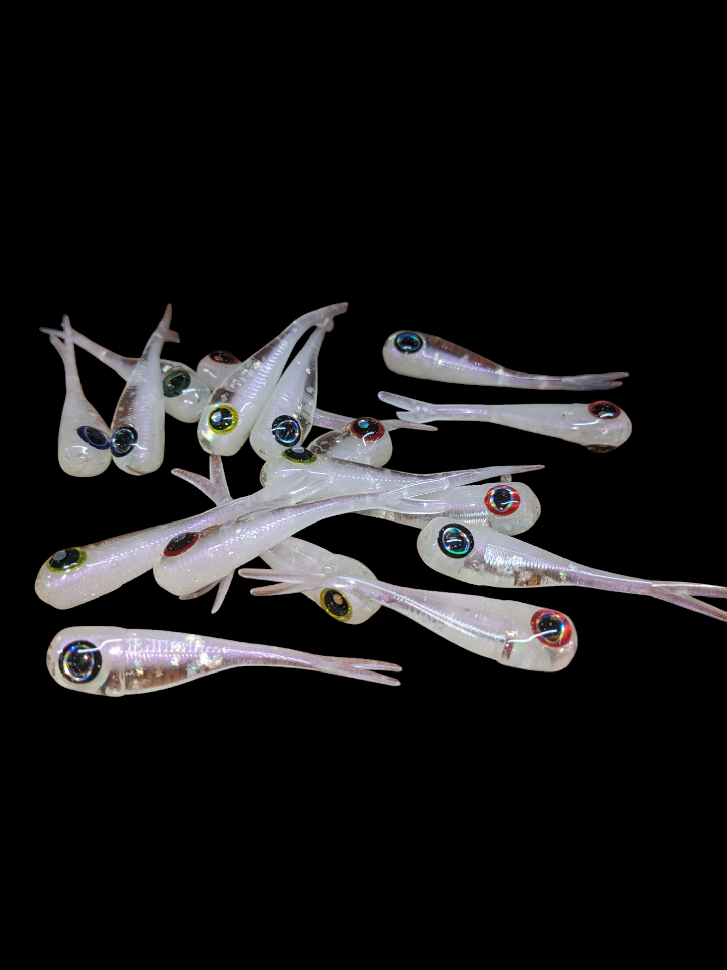 NEW! Split Tail Shad "Optic Minnow" 1.5" and 2" options