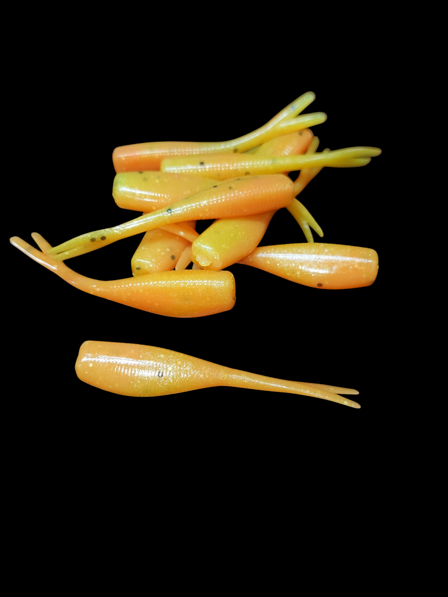 2" FC Split Tail Shad Pocket Pack