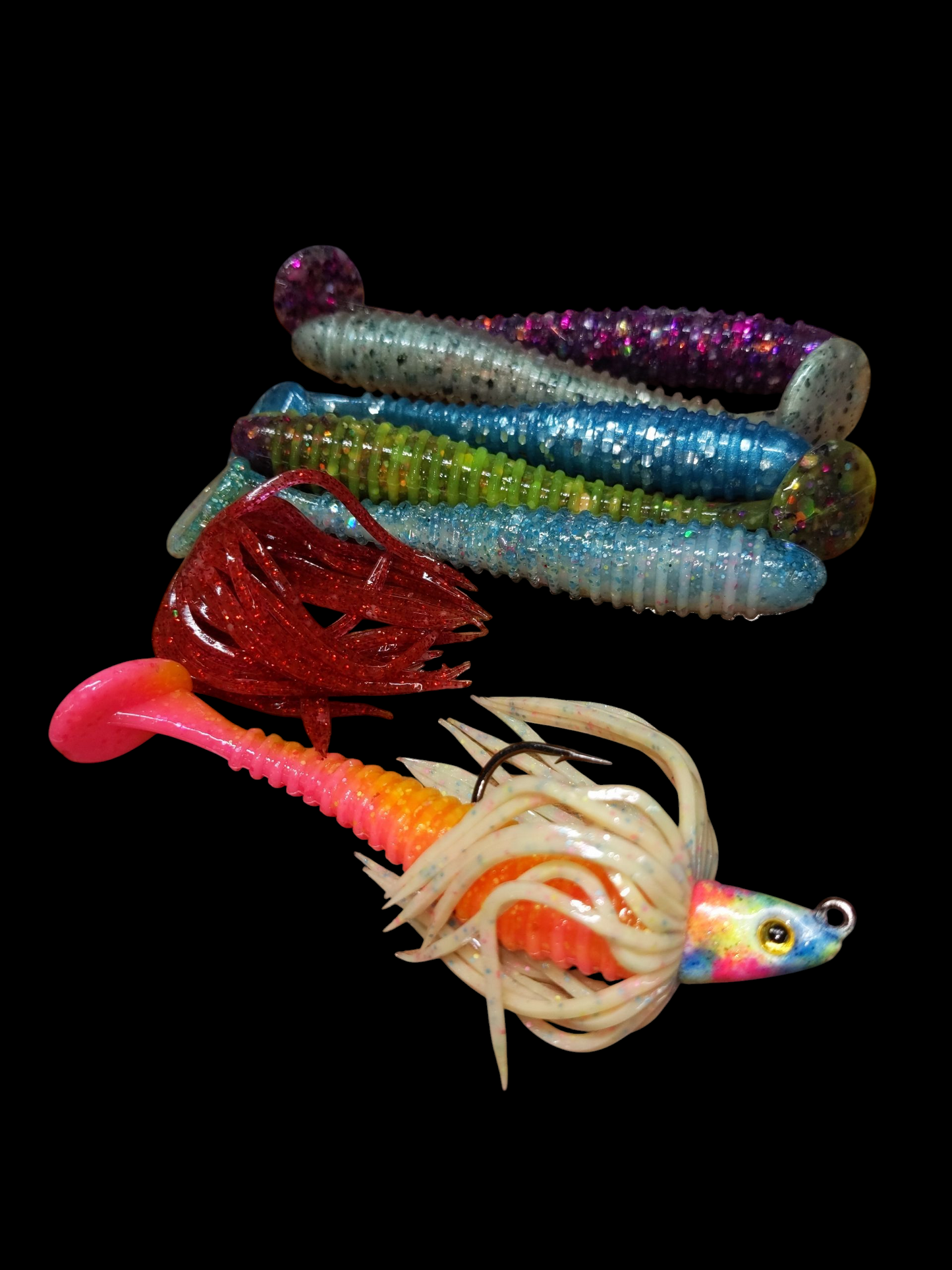 4" FC Swimmer Swim Jig Pack
