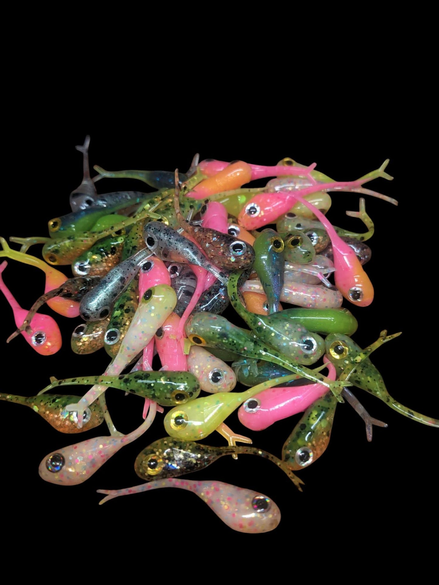 NEW! Split Tail Shad "Optic Minnow" 1.5" and 2" options