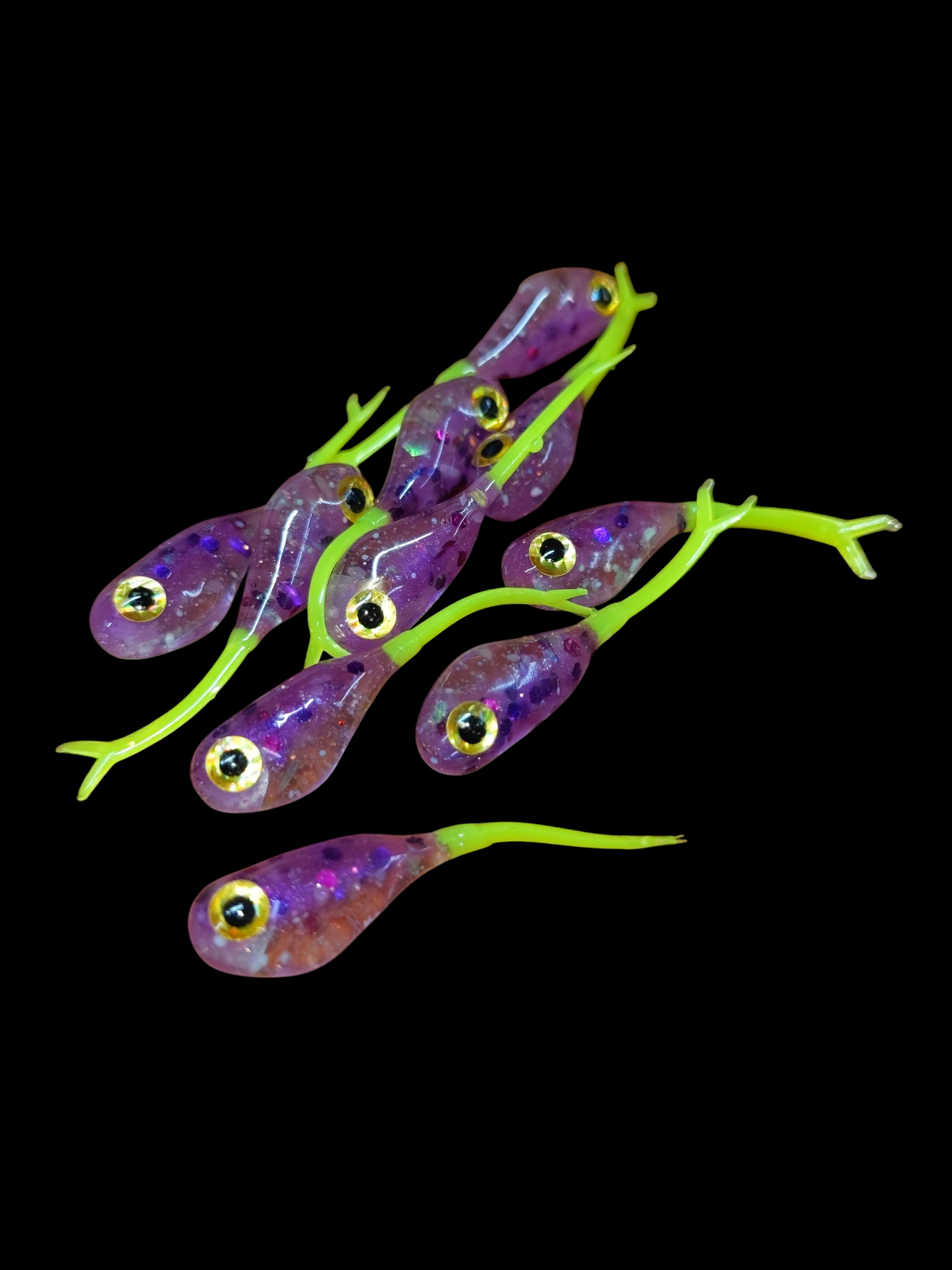 NEW! Split Tail Shad "Optic Minnow" 1.5" and 2" options