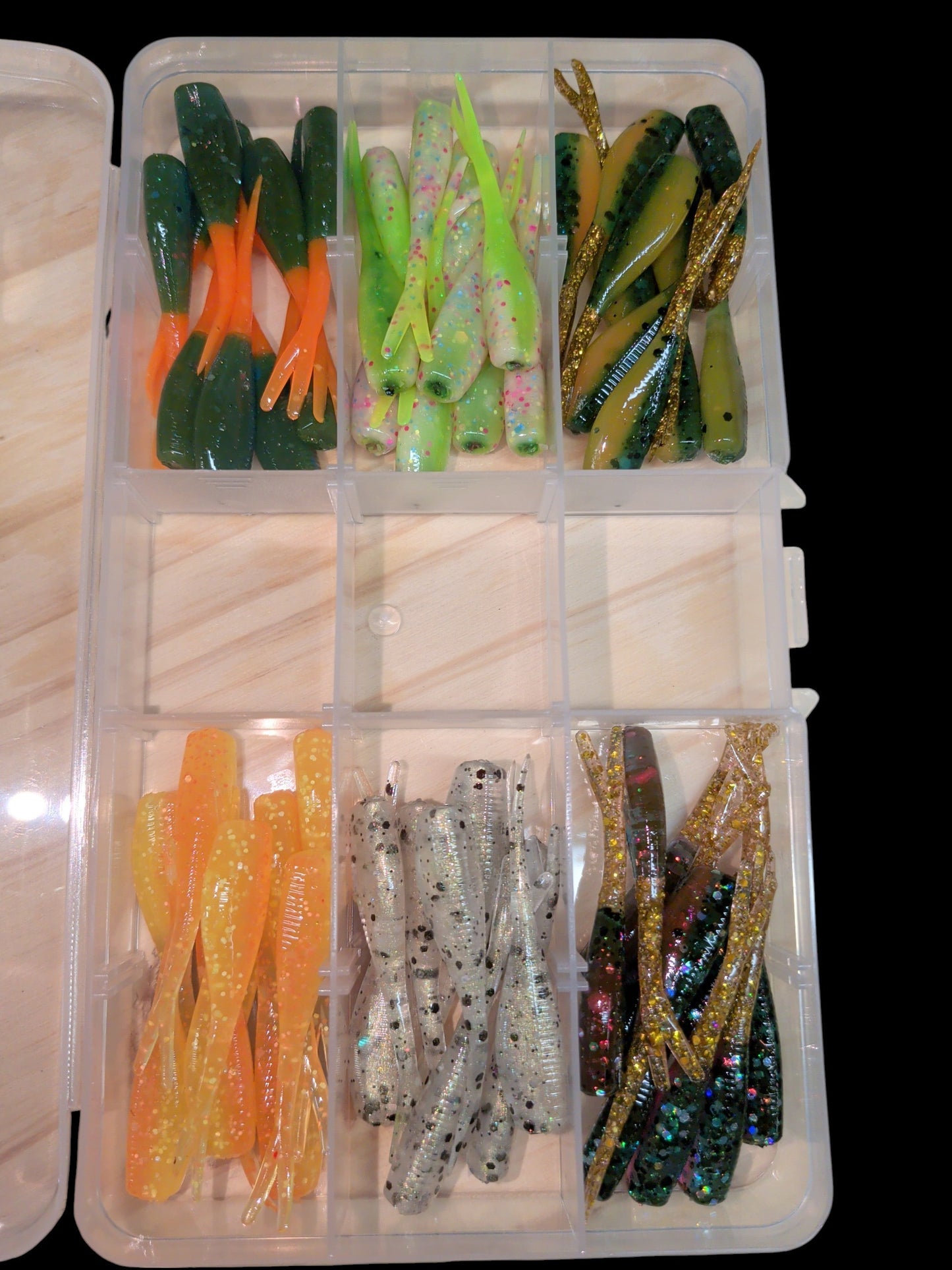 Custom 2" FC Split Tail Shad kits