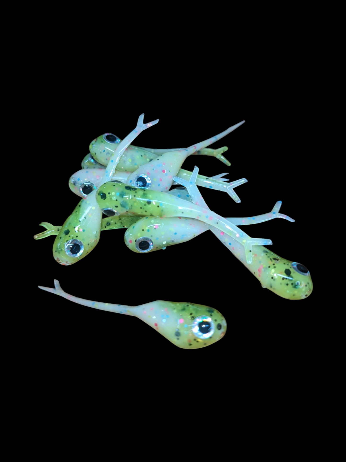 NEW! Split Tail Shad "Optic Minnow" 1.5" and 2" options