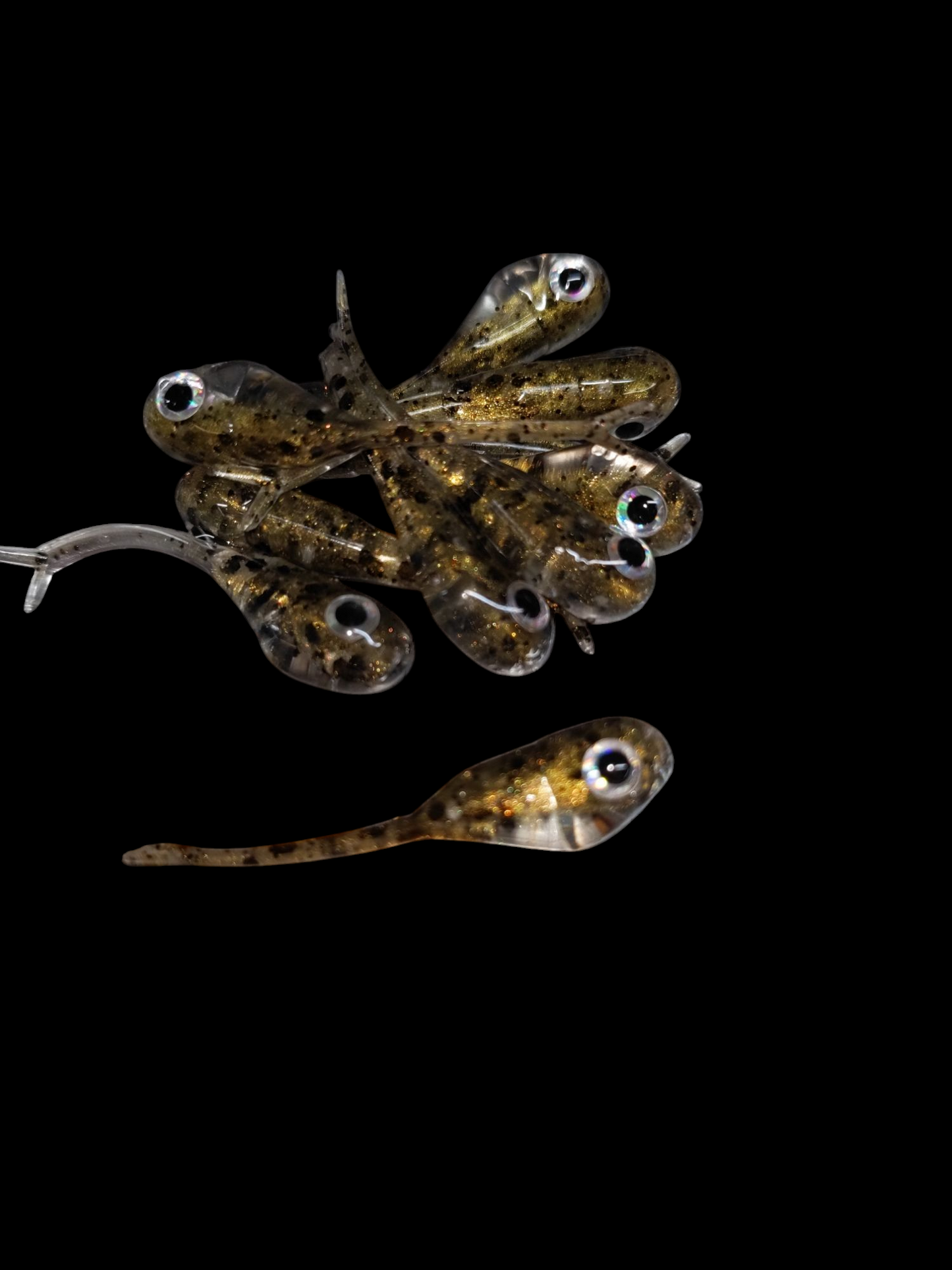 1.5" FC Split Tail Shad "Optic Minnow".