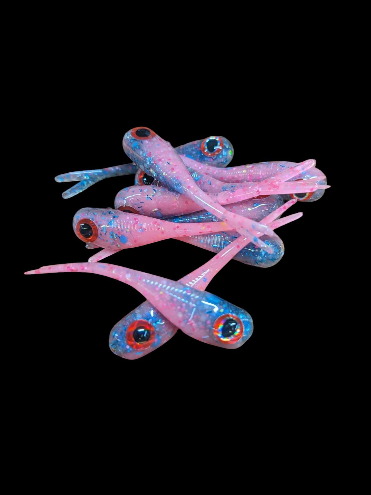 NEW! Split Tail Shad "Optic Minnow" 1.5" and 2" options