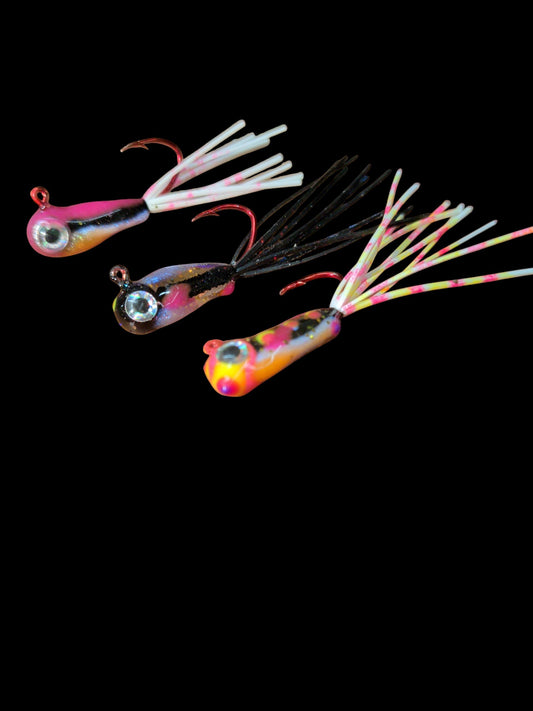 1/32nd oz Crystal Minnow Variety packs