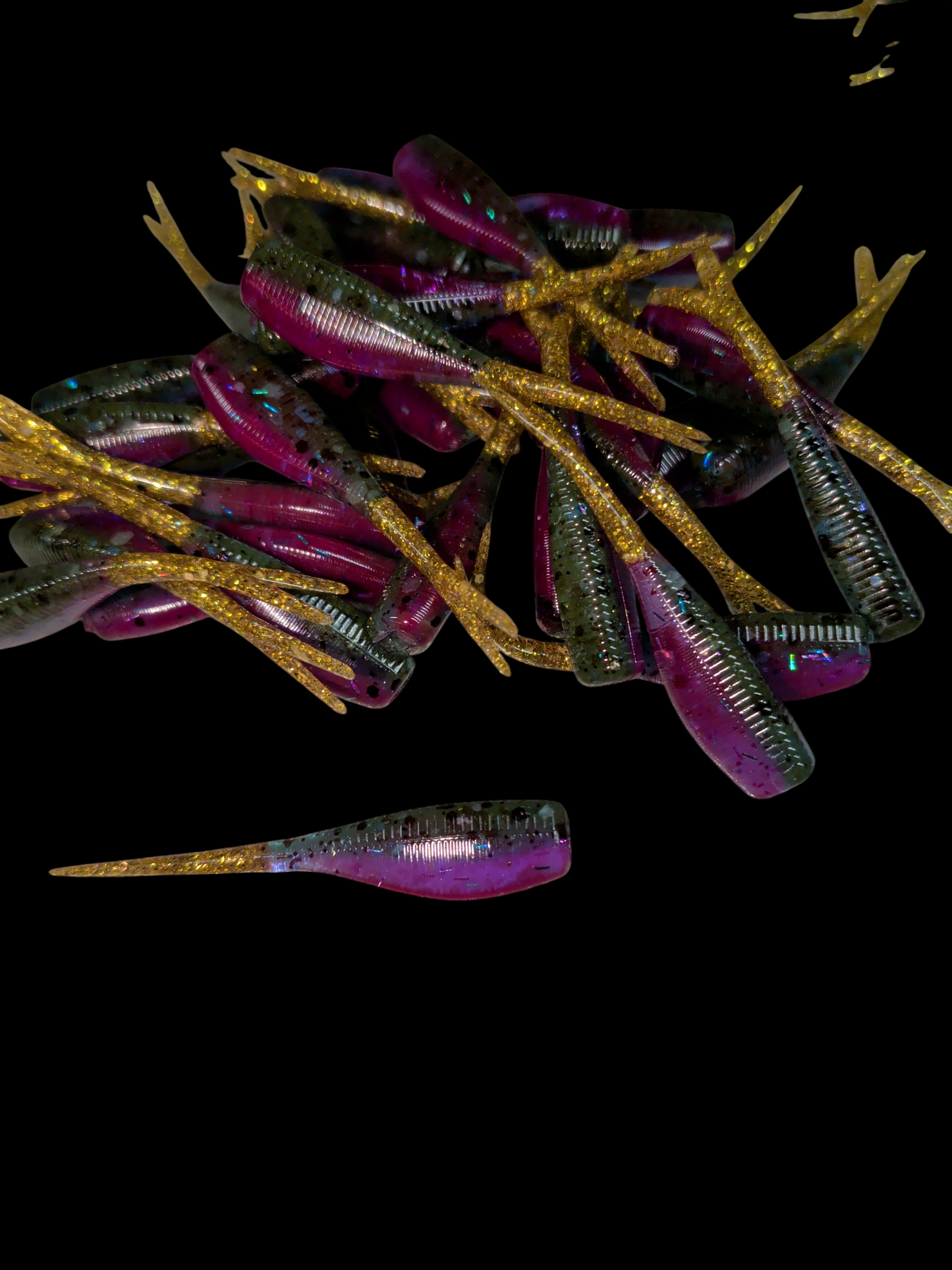 2" FC Split Tail Shad