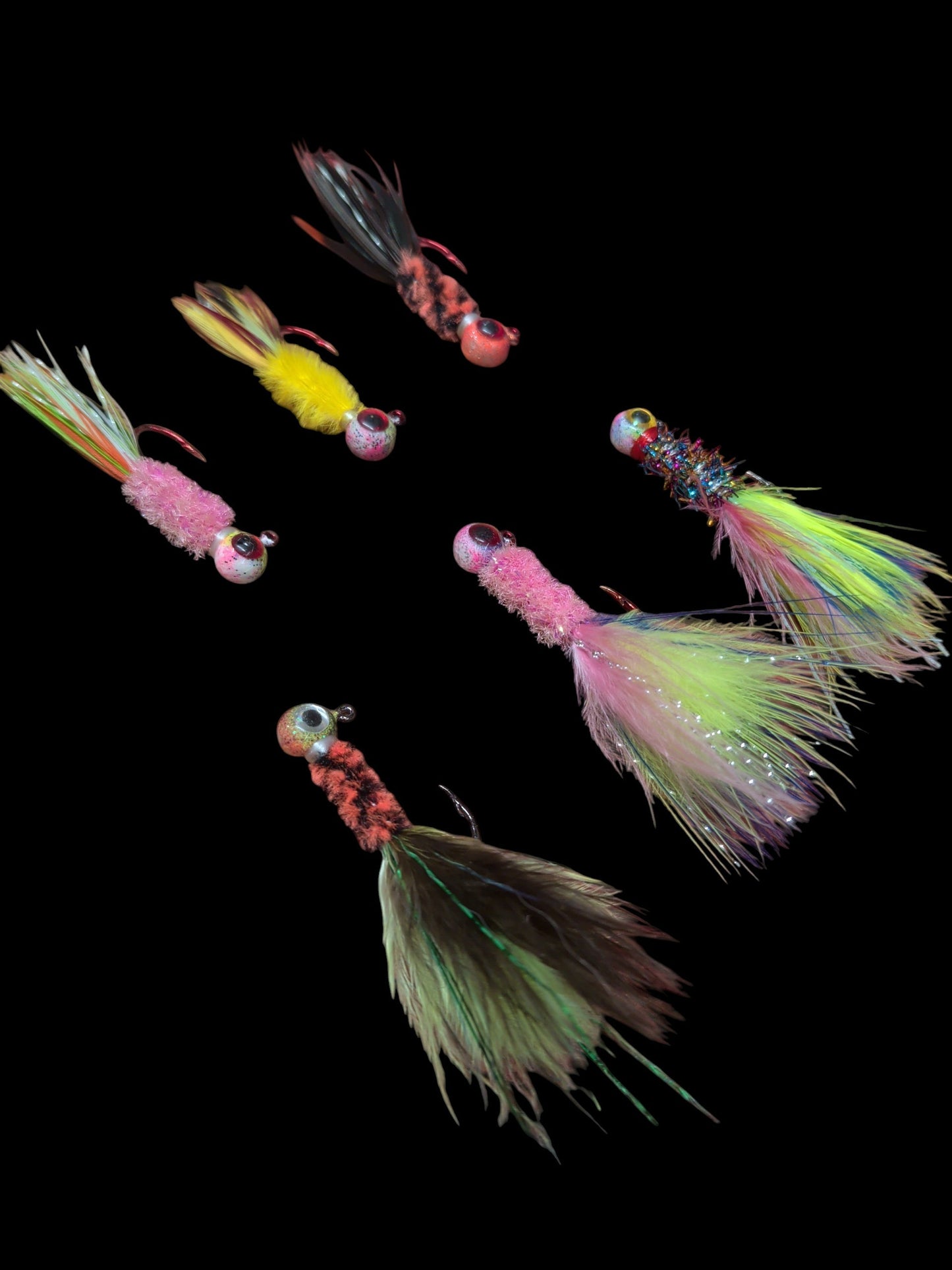 6 piece 1/32oz handtie pack