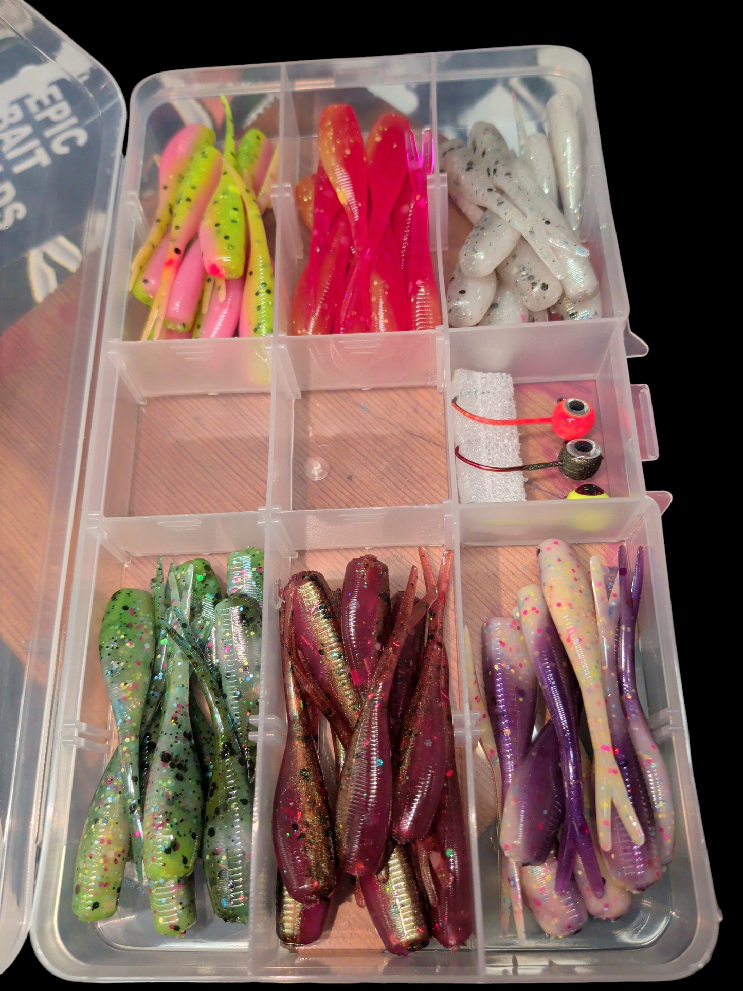 2" FC Split Tail Shad Kit