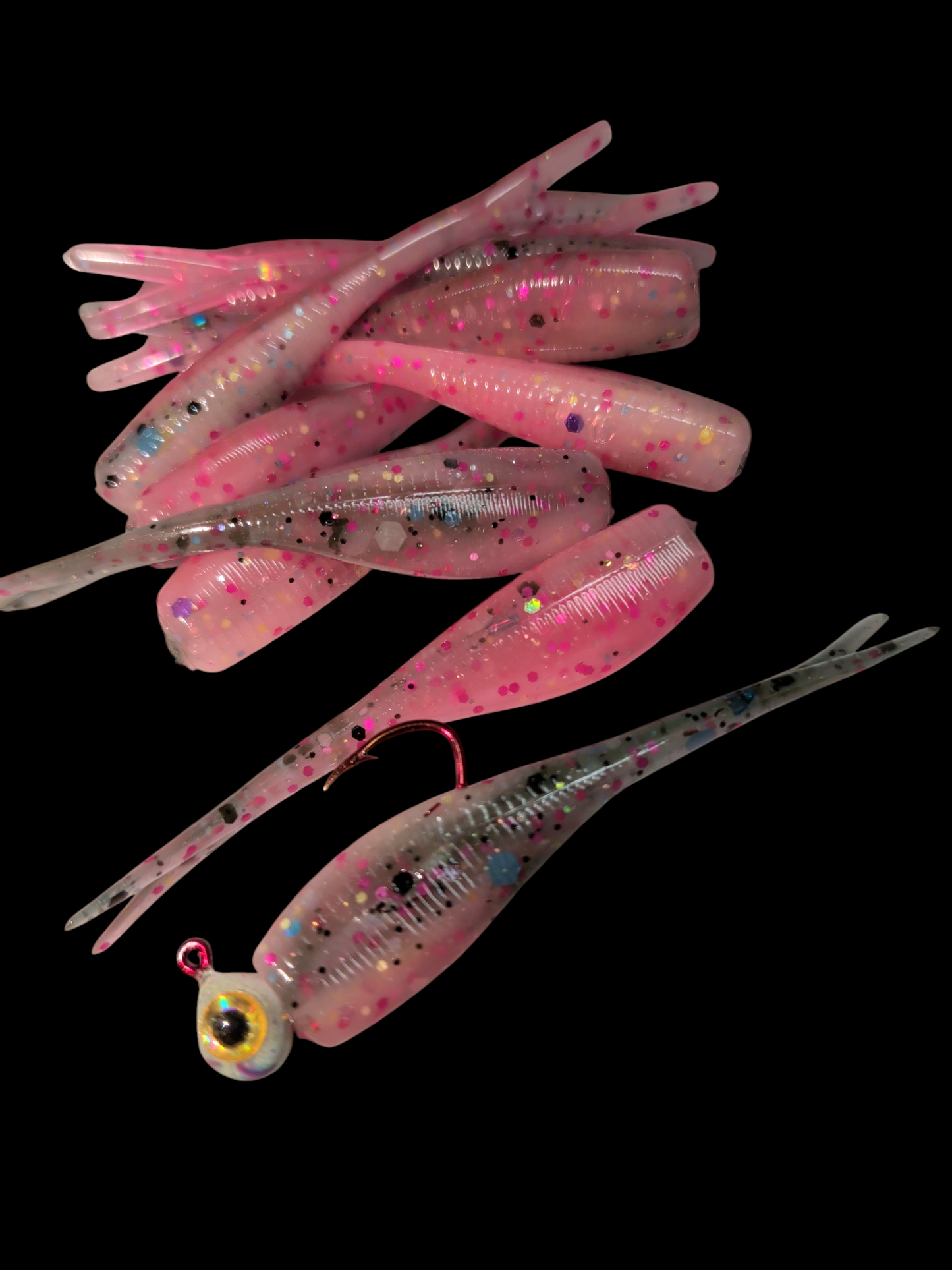 2" FC Split Tail Shad